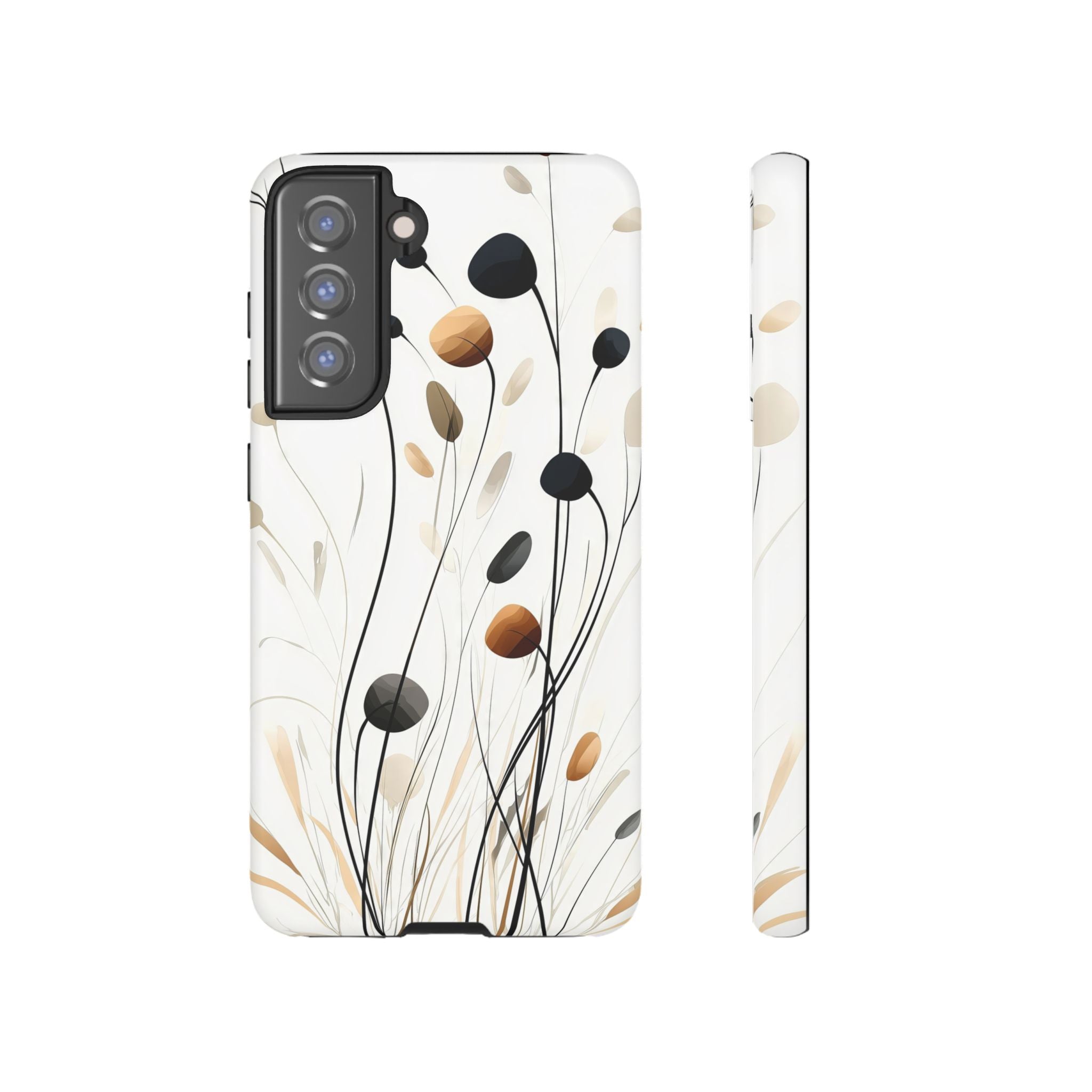 Floral Breeze Tough Samsung Galaxy Case | Neutral Botanical