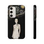 Cover per Samsung Galaxy Fantasia Notte Stellata | Illustrazione Donna Elegante