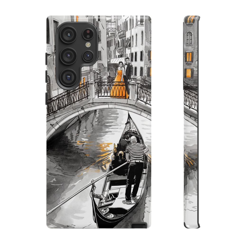 Venice Gondola Samsung Galaxy Case | Romantic Canal Scene Protective Case