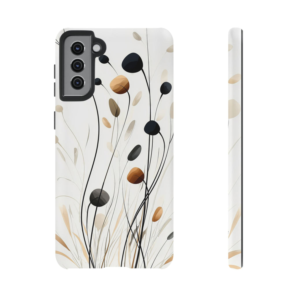 Floral Breeze Tough Samsung Galaxy Case | Neutral Botanical