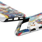 Artistic Musician Google Pixel Phone Case | Colorful Guitar Cityscape Tough Case