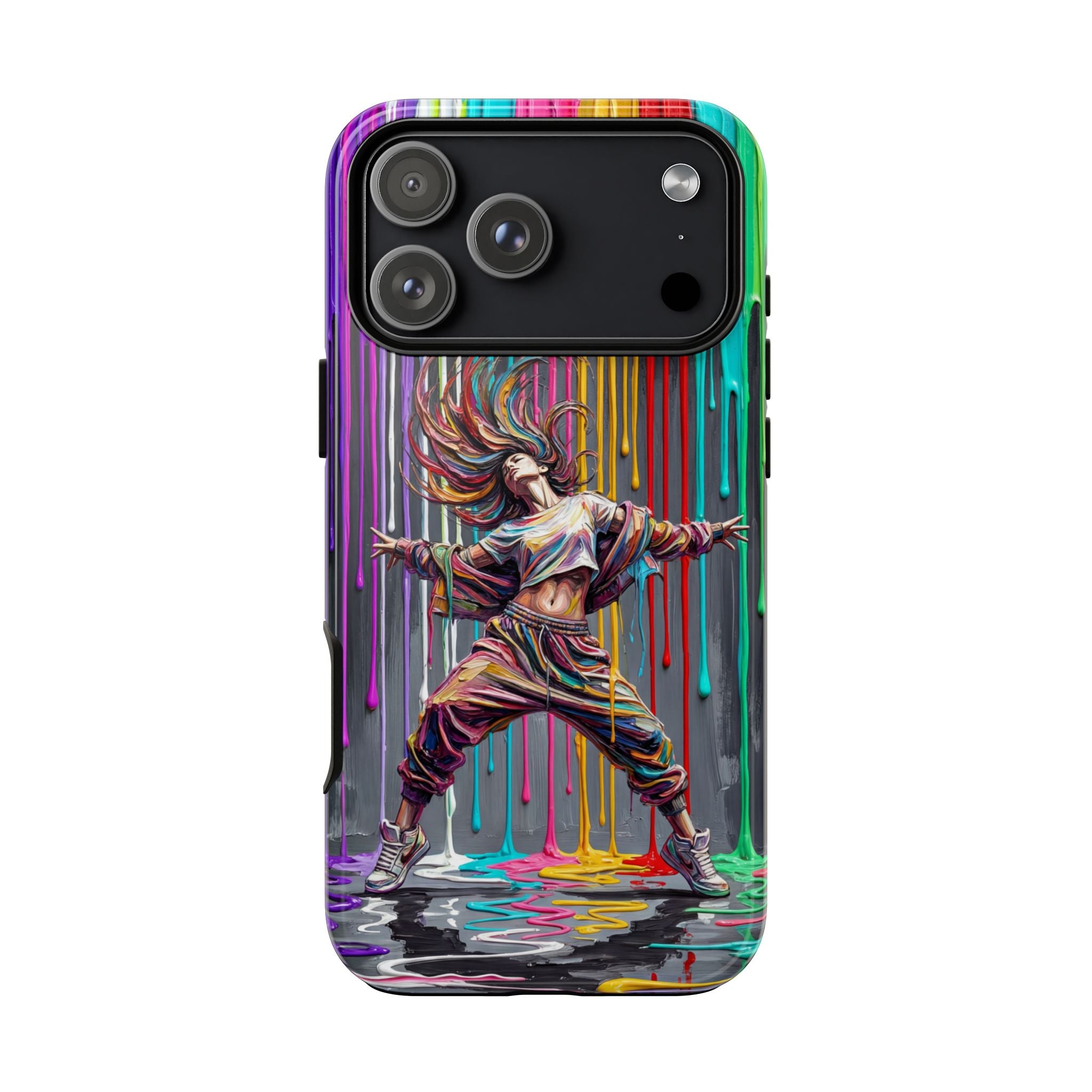 iPhone Case | Colorful Street Dance Drip Design