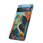 Botanical Forest Colourful Owl Google Pixel Phone Case