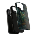 Moonlit Owl iPhone Case | Stained Glass Owl iPhone Case