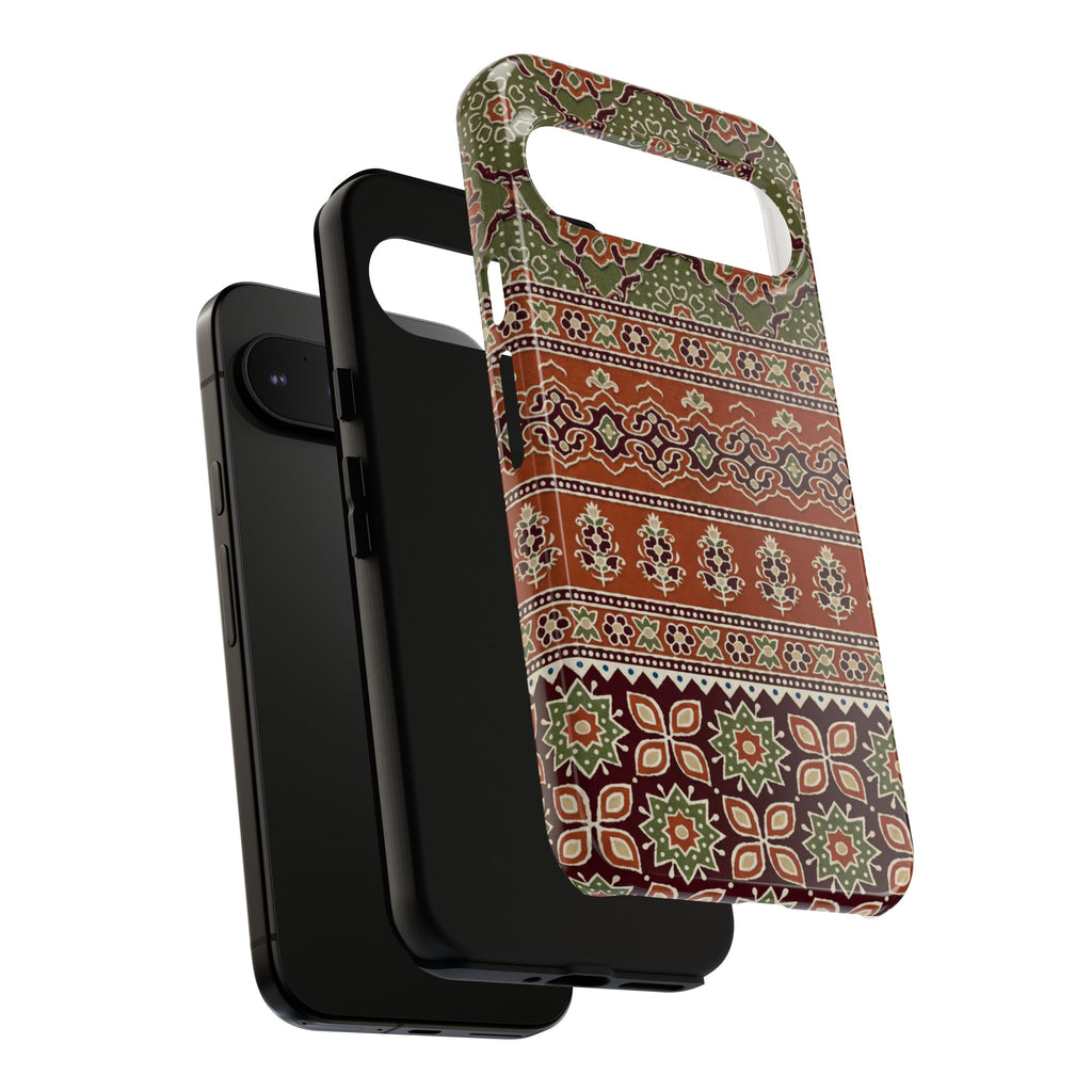 Batik Floral Protective Google Pixel Case