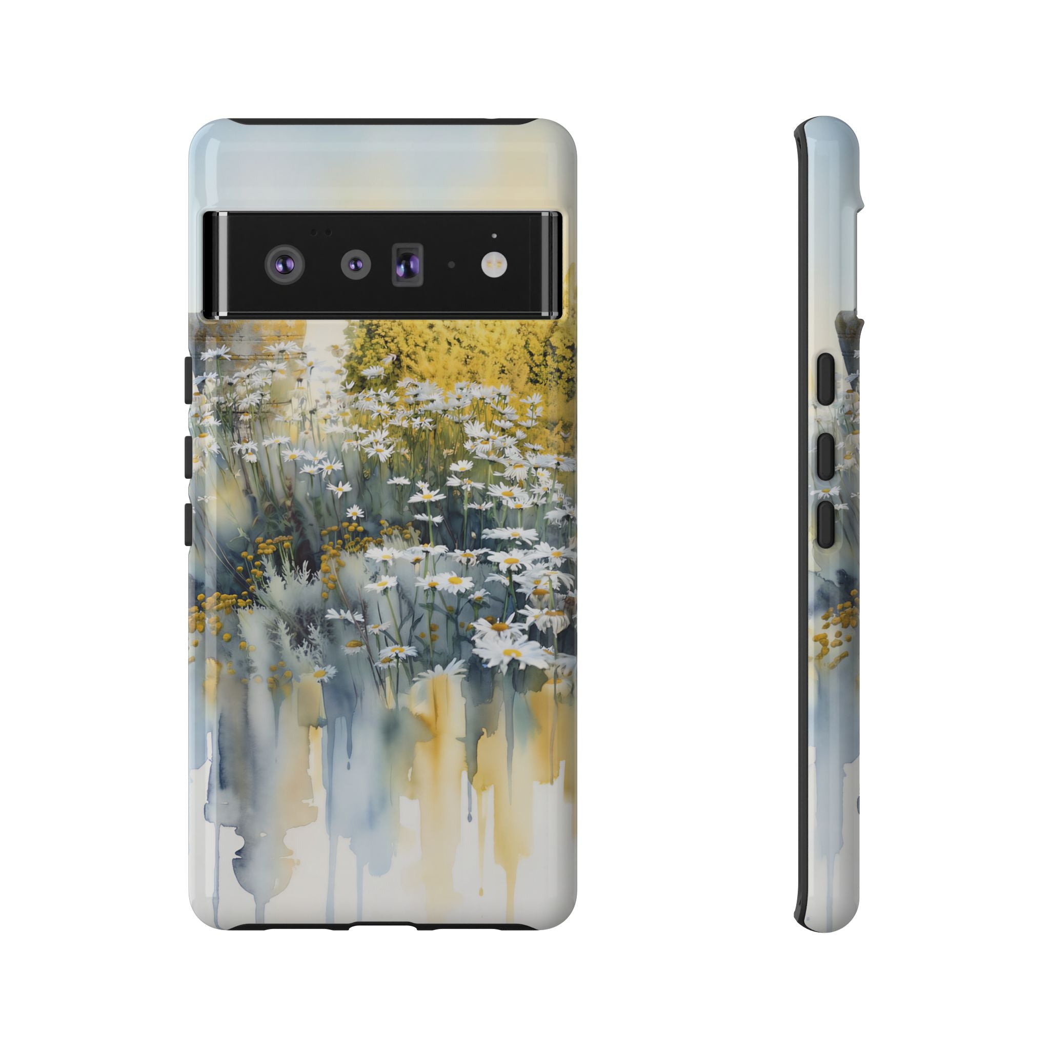 Watercolor Floral Daisy Garden Google Pixel Phone Case
