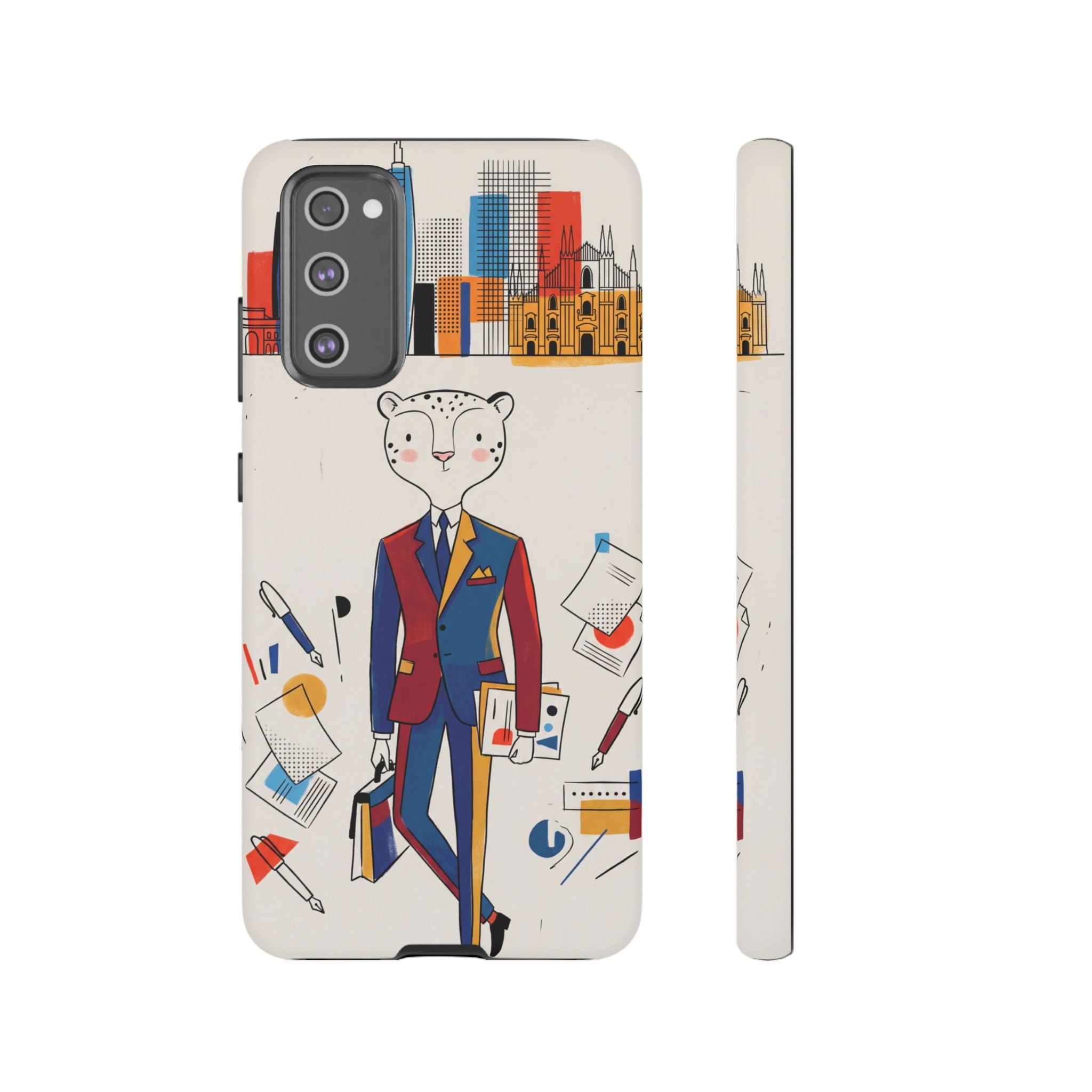 Leopard Executive Samsung Galaxy Phone Case