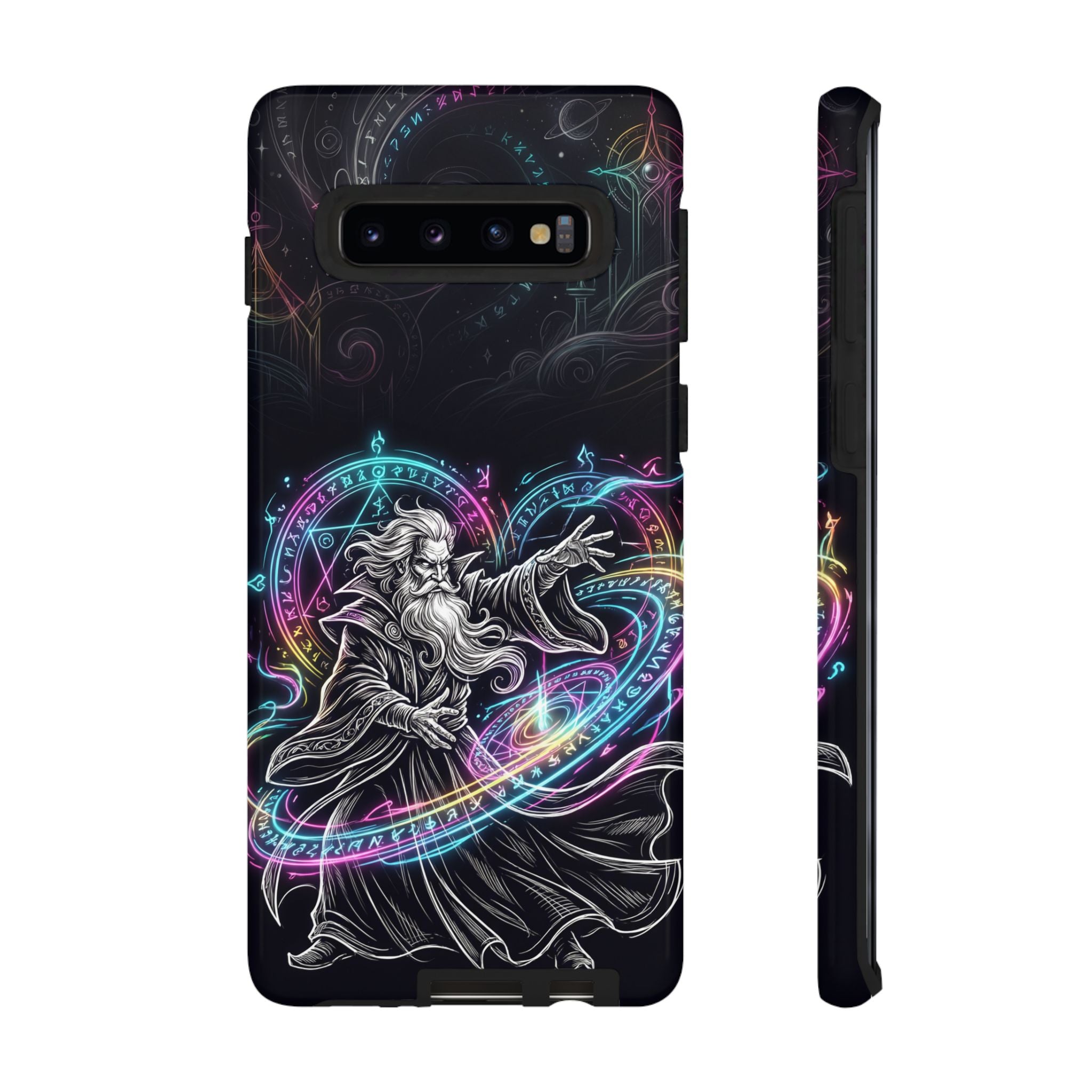 Neon Spell Art Wizard Magic Samsung Galaxy Phone Case