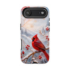 Cardinal iPhone Case | Winter Bird iPhone Case