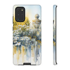 Watercolor Floral Daisy Garden Samsung Galaxy Phone Case
