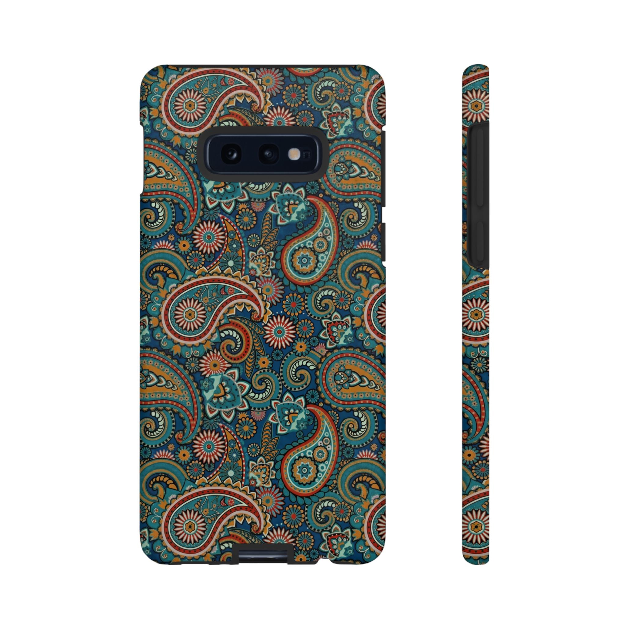 Batik Vibrant Paisley Protective Tough Samsung Galaxy Case