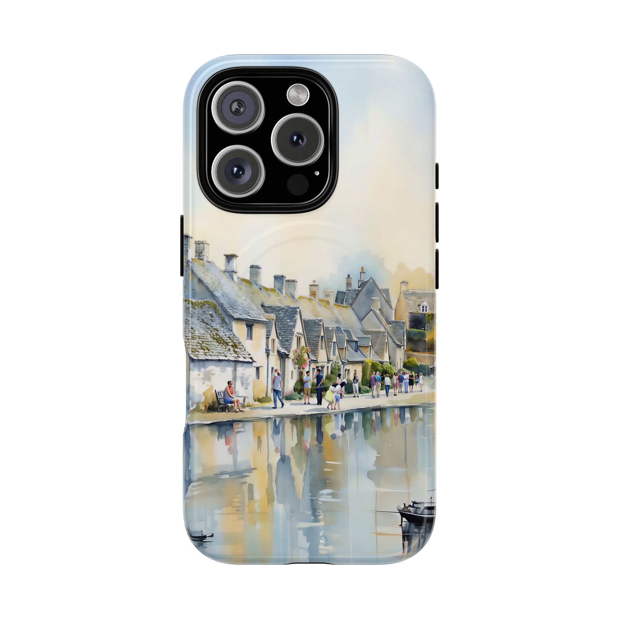 The Cotswolds Cottage MagSafe iPhone Case | Timeless England Travel Case