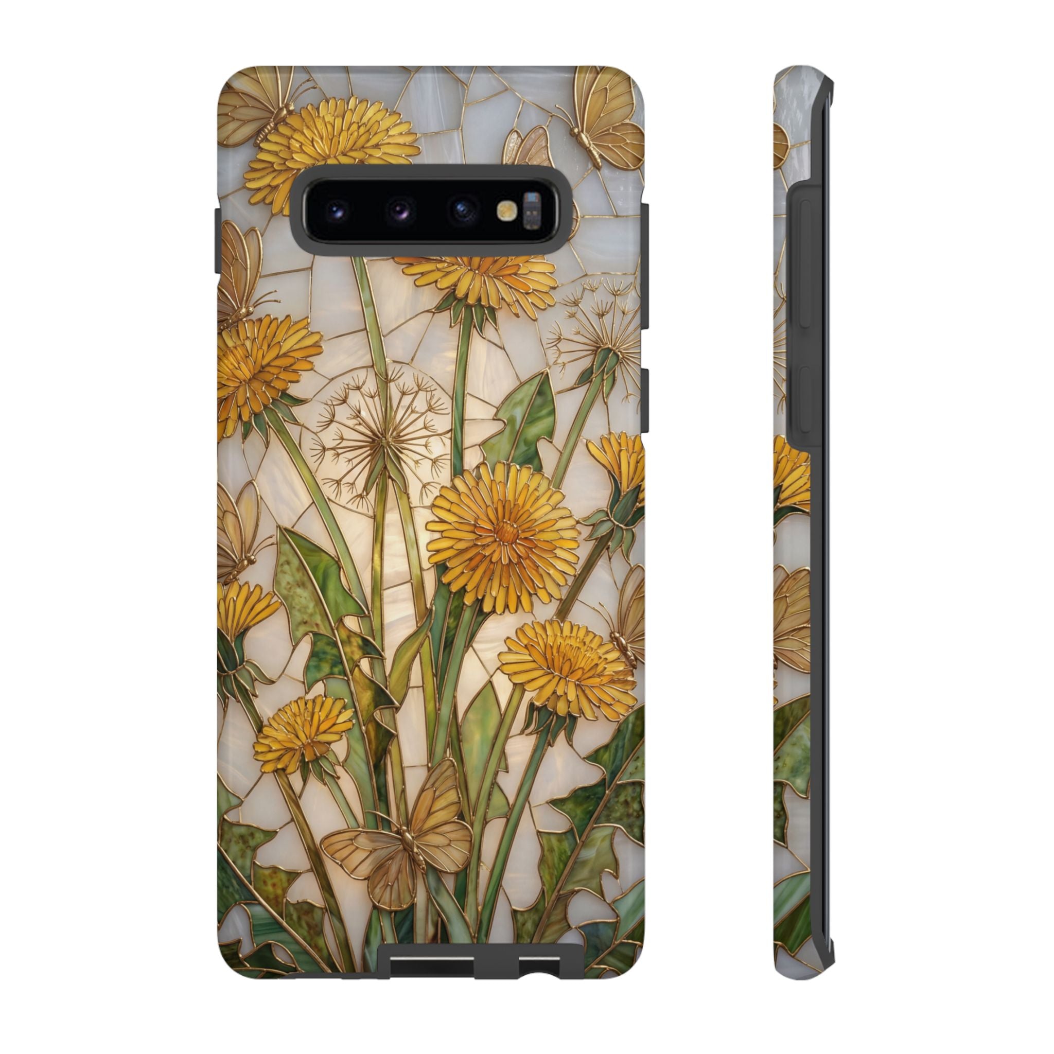 Dandelion Bouquet Tough Samsung Galaxy Case — Floral Botanical Protective Cover