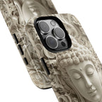 Buddha Relief iPhone Case — Serene Zen Protective Phone Cover