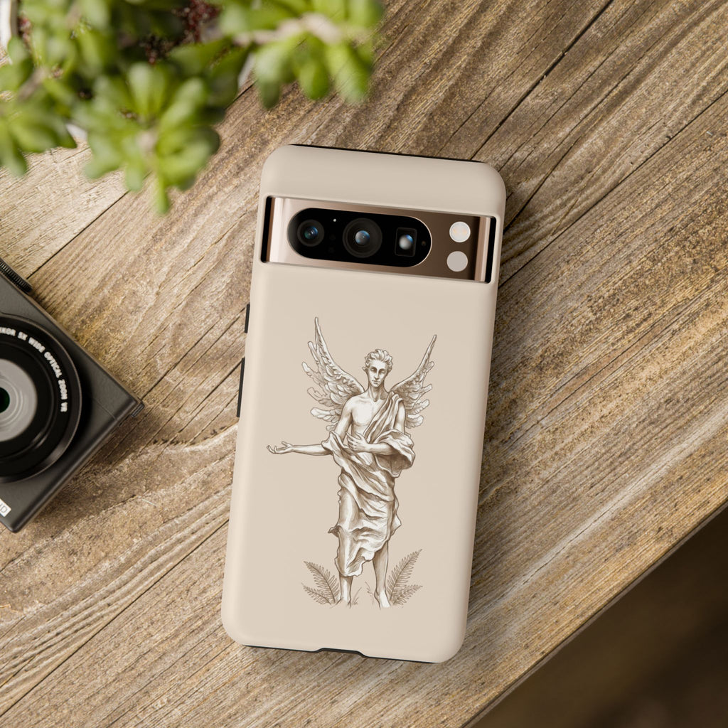 Angel Sketch Phone Case | Classic Guardian Google Pixel Cover