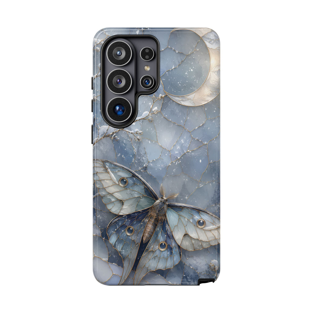 Luna Moth Samsung Galaxy Phone Case | Celestial Butterfly Phone Case