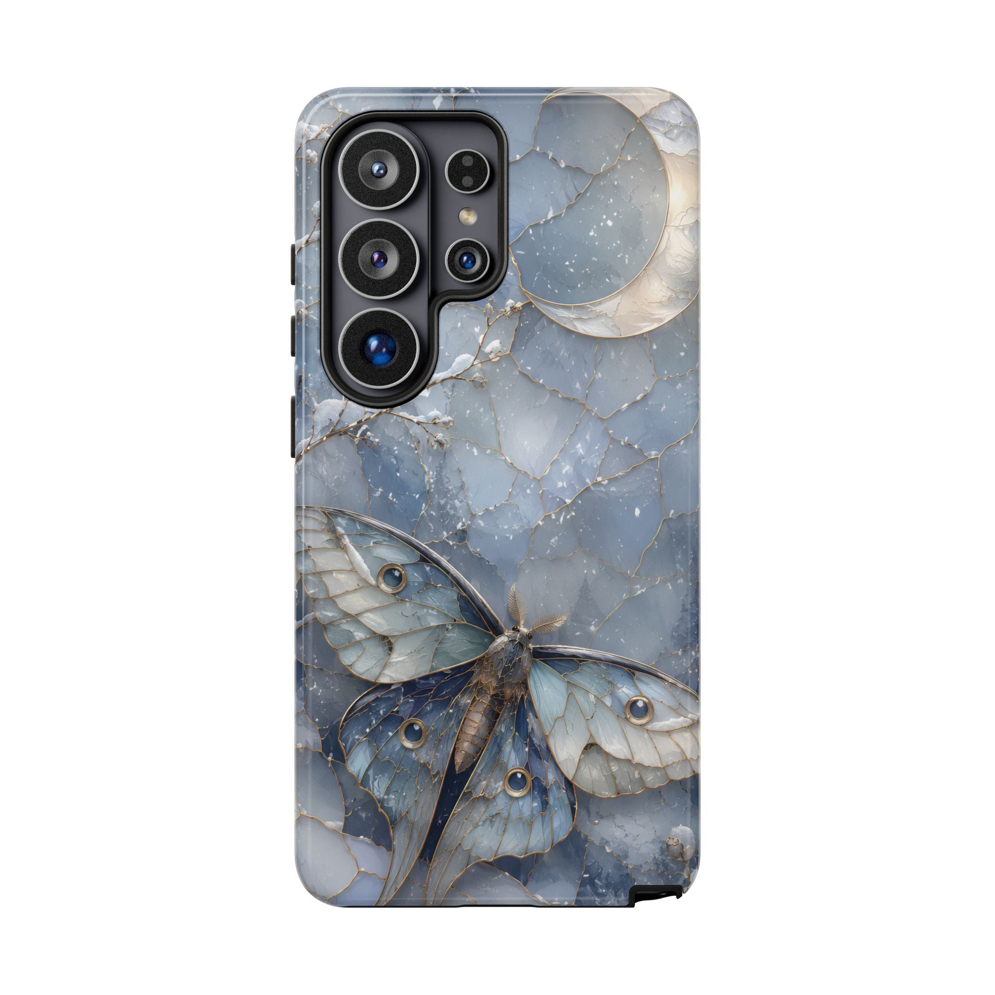 Luna Moth Samsung Galaxy Phone Case | Celestial Butterfly Phone Case