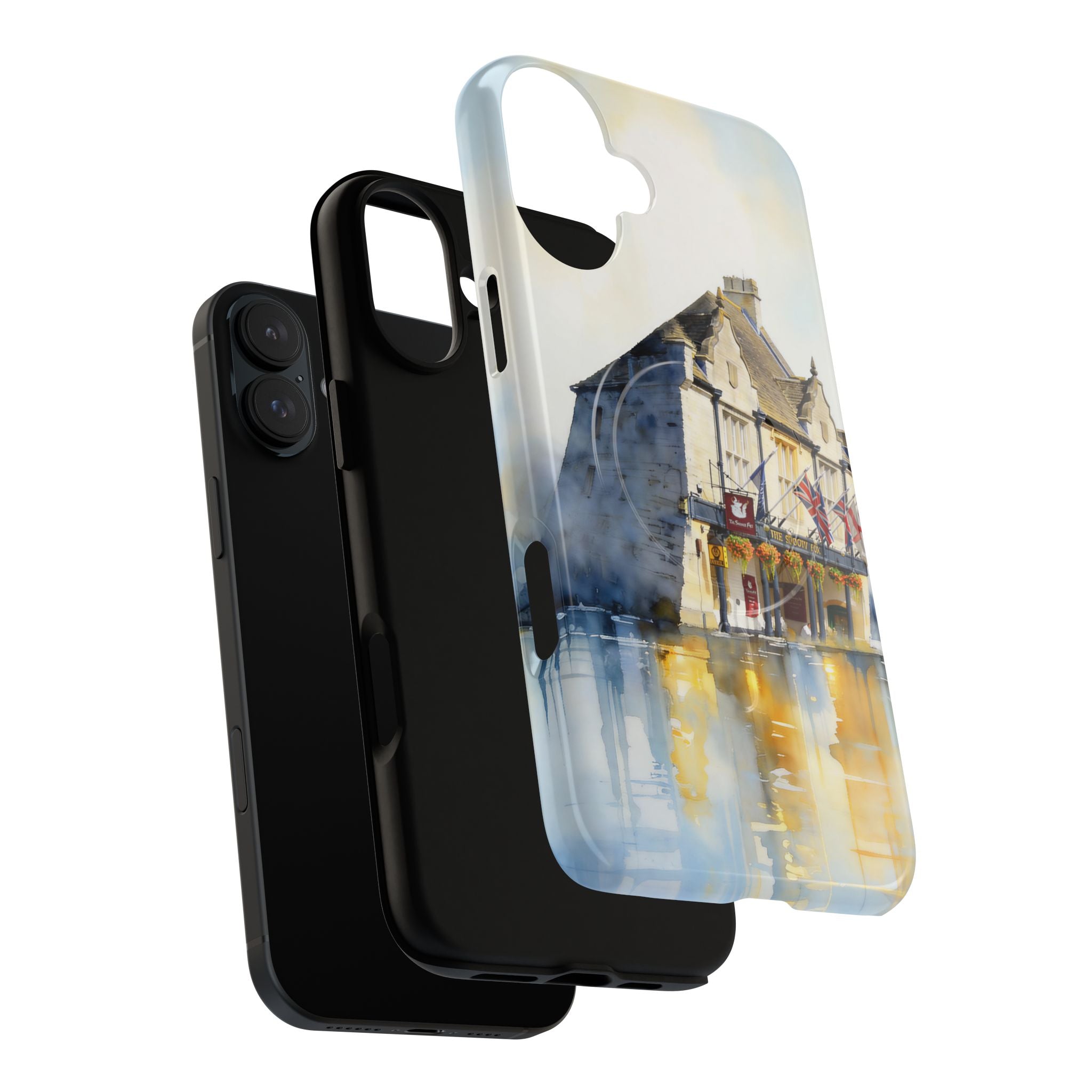 English Village Hotel Aesthetic MagSafe iPhone Case
