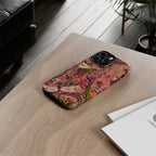 Vintage Floral Tough iPhone Case | Boho Paisley Bee Cover