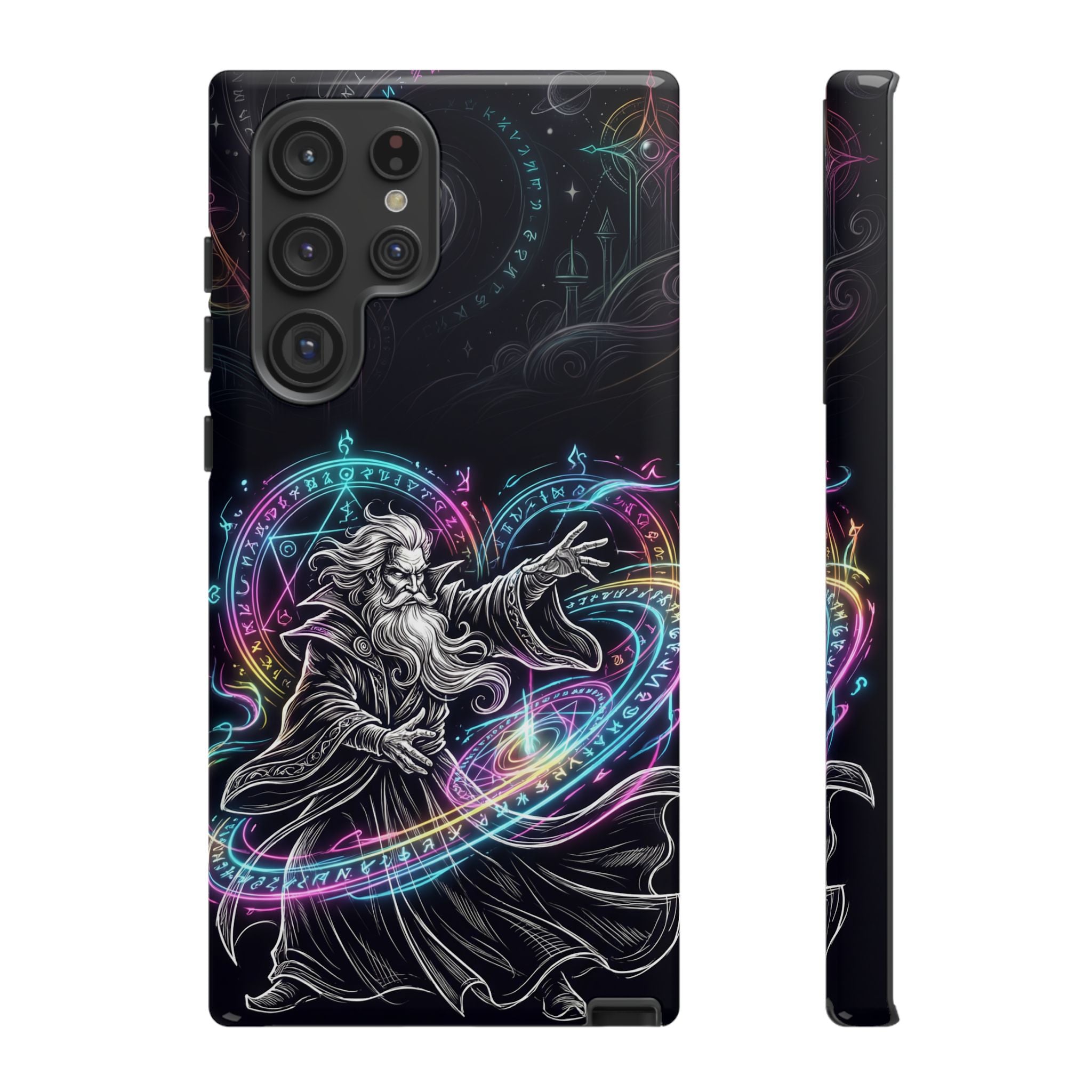 Neon Spell Art Wizard Magic Samsung Galaxy Phone Case