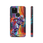 Vibrant American Football Runner Google Pixel Phone Case