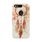 Dreamcatcher Tough Google Pixel Case | Watercolour Feather