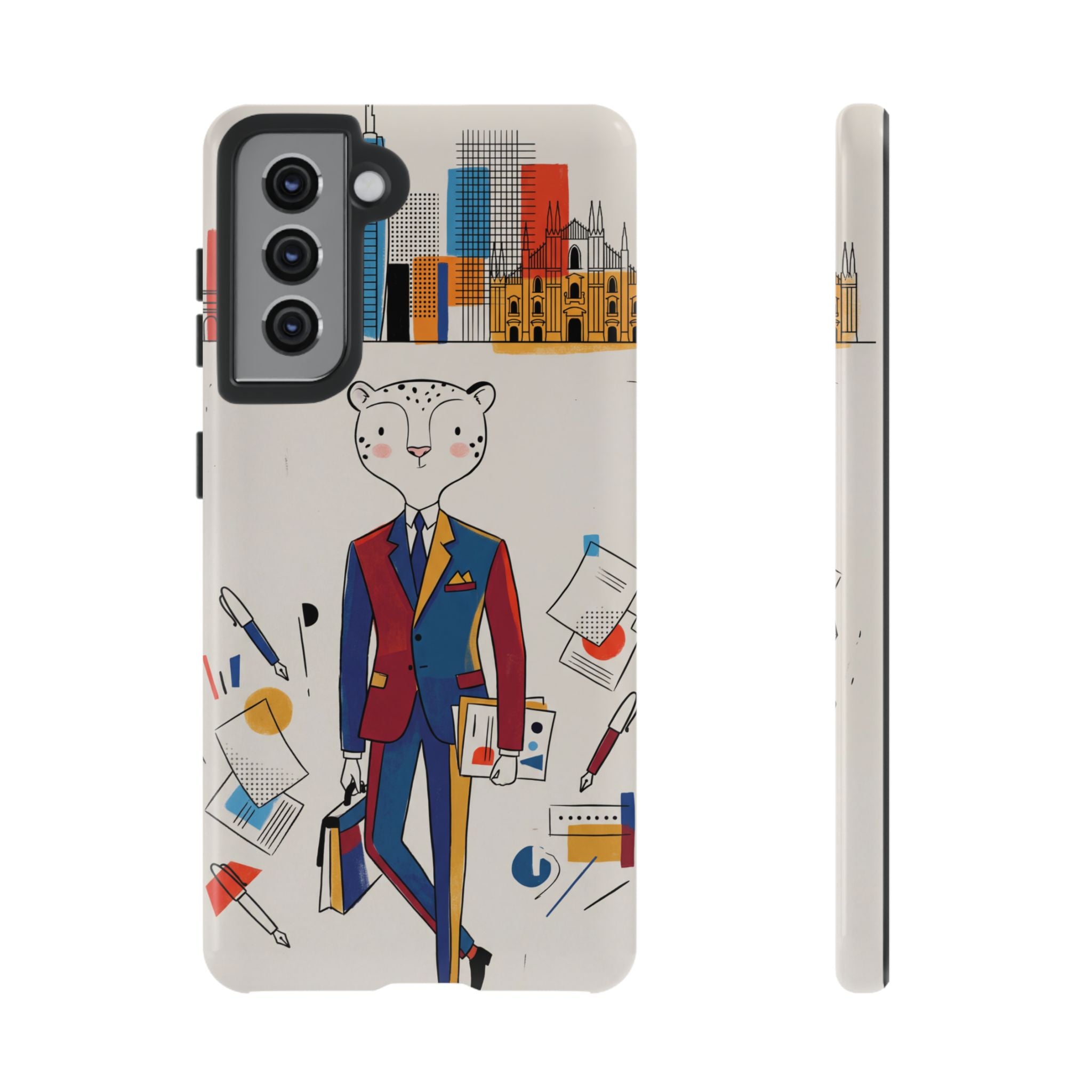 Leopard Executive Samsung Galaxy Phone Case