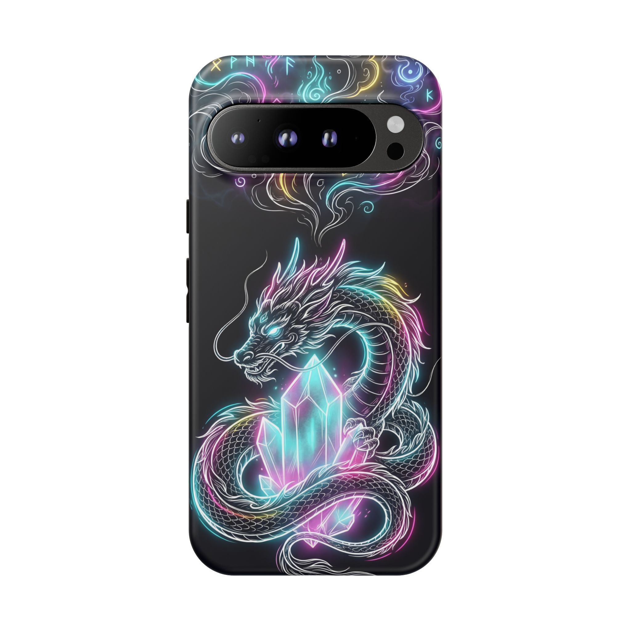 Neon Loong Crystal Google Pixel Phone Case