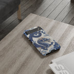 Asian Zodiac Dragon Google Pixel Phone Case V2 | Blue & White Porcelain Luxury Protective Case | Year of the Dragon Gift