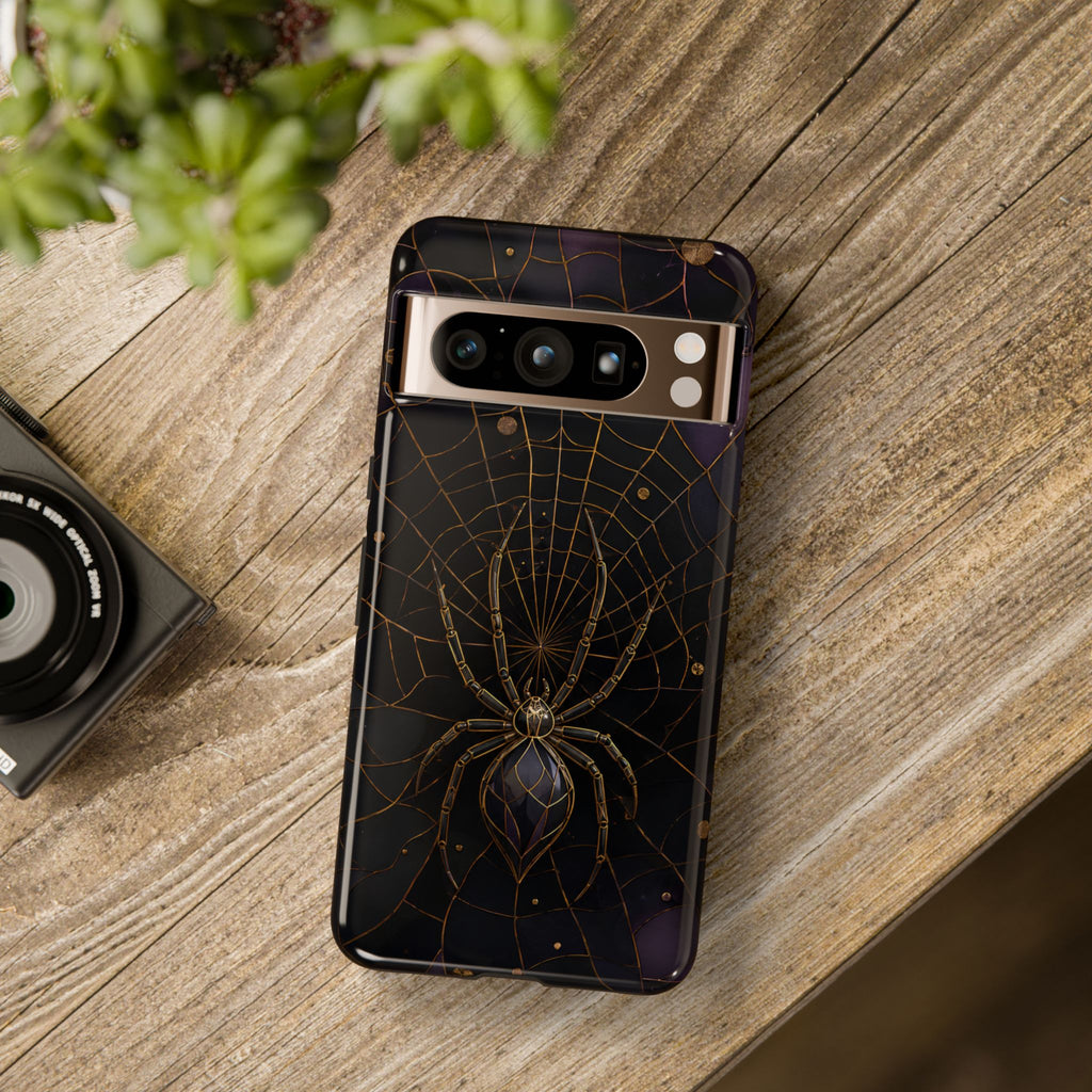 Spider Web Google Pixel Phone Case | Gothic Spider Art Cover