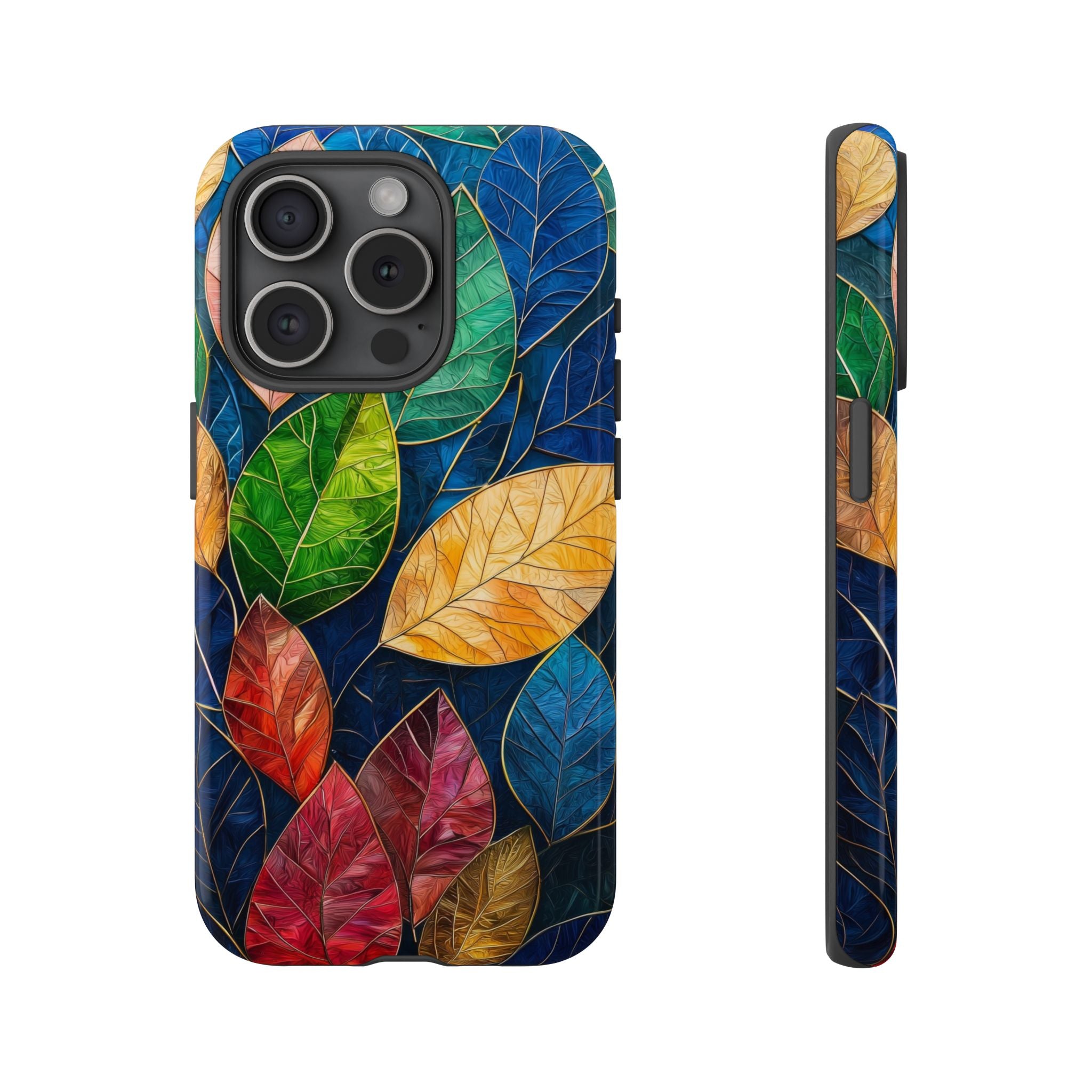 Colourful Autumn Leaves iPhone Case