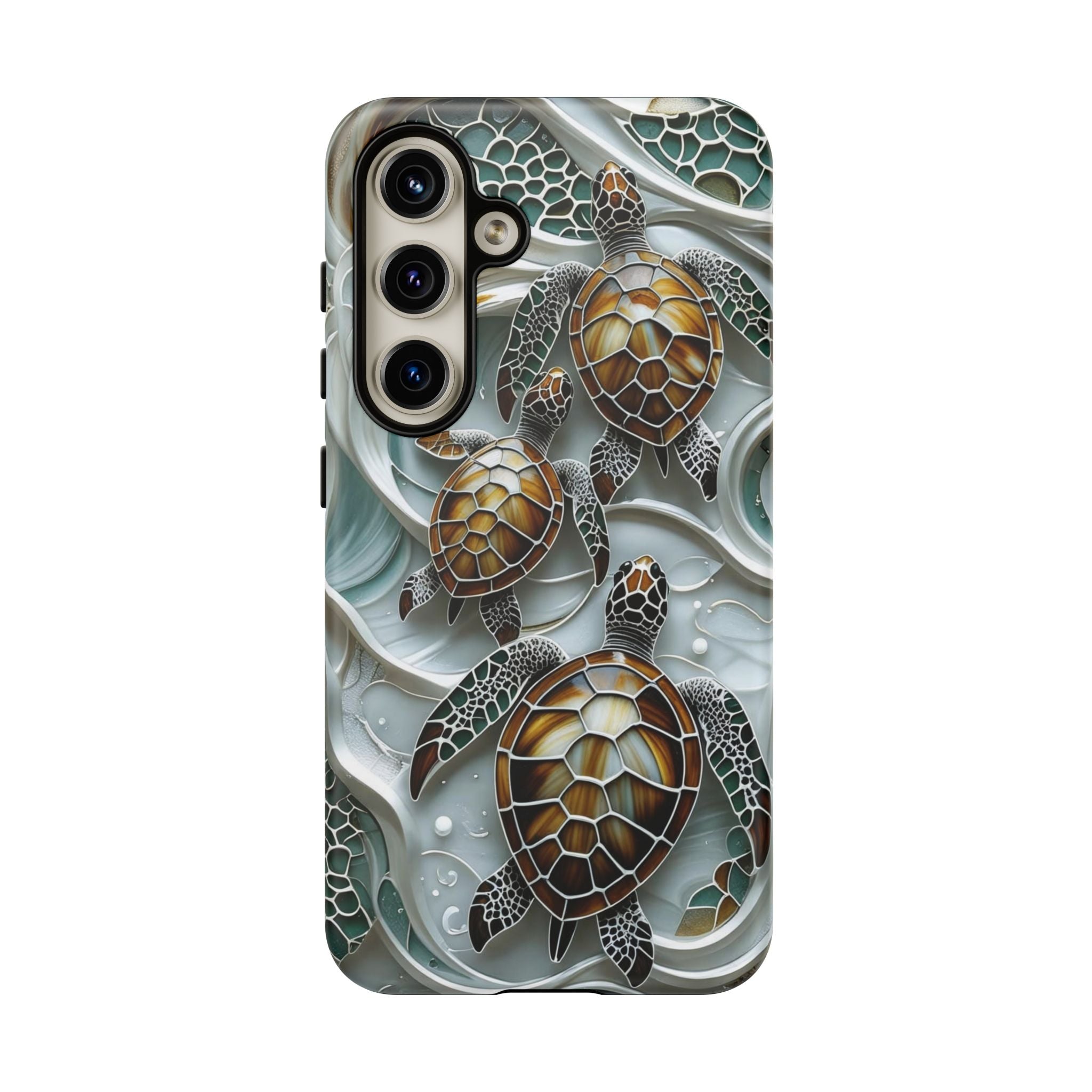 Sea Turtle Samsung Galaxy Case — Ocean Waves Protective Cover