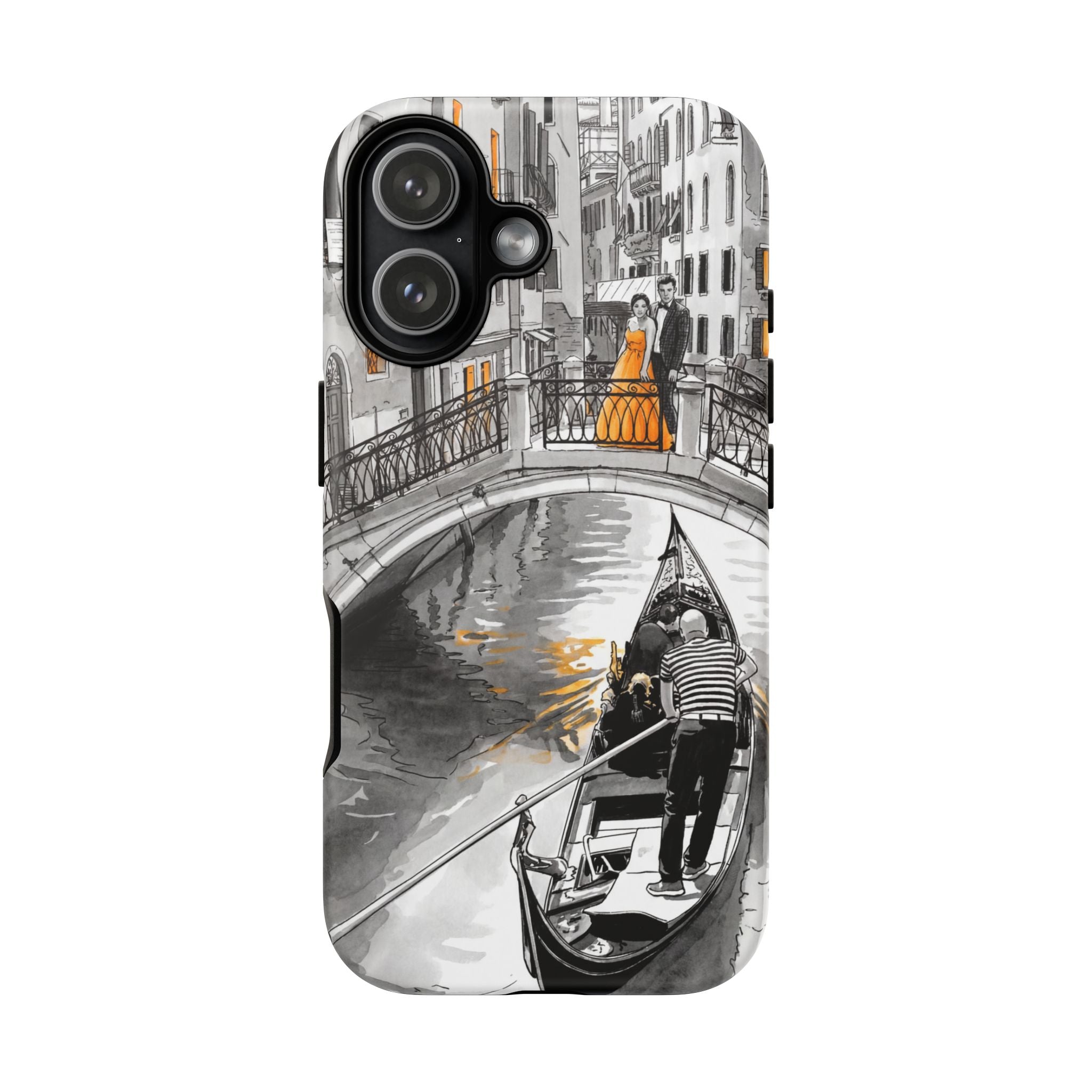 Venice Gondola iPhone Case | Romantic Canal Scene Protective Case