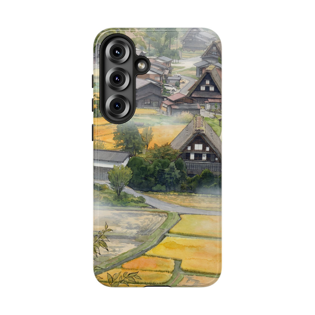 Shirakawa Whisper | Japan Watercolour Samsung Galaxy Phone Case