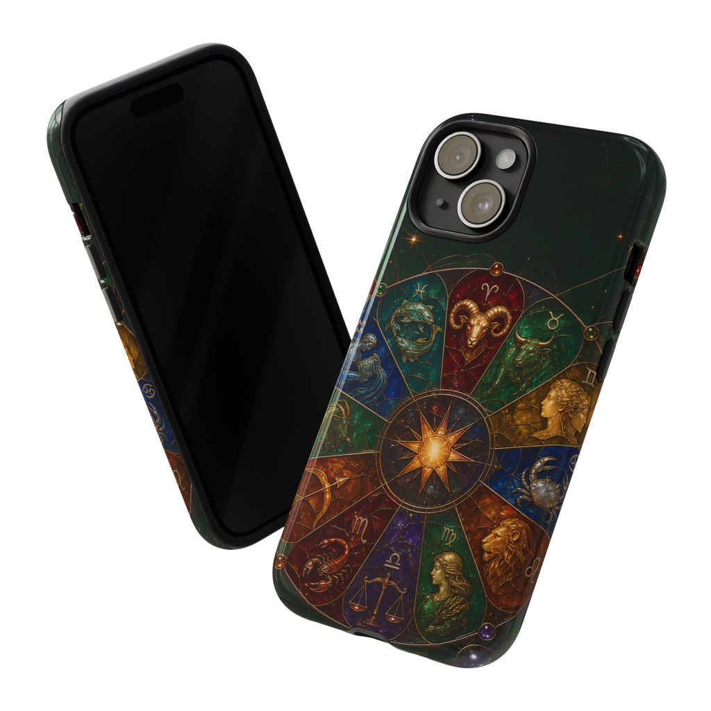 Zodiac Wheel iPhone Case | Celestial Astrology iPhone Case
