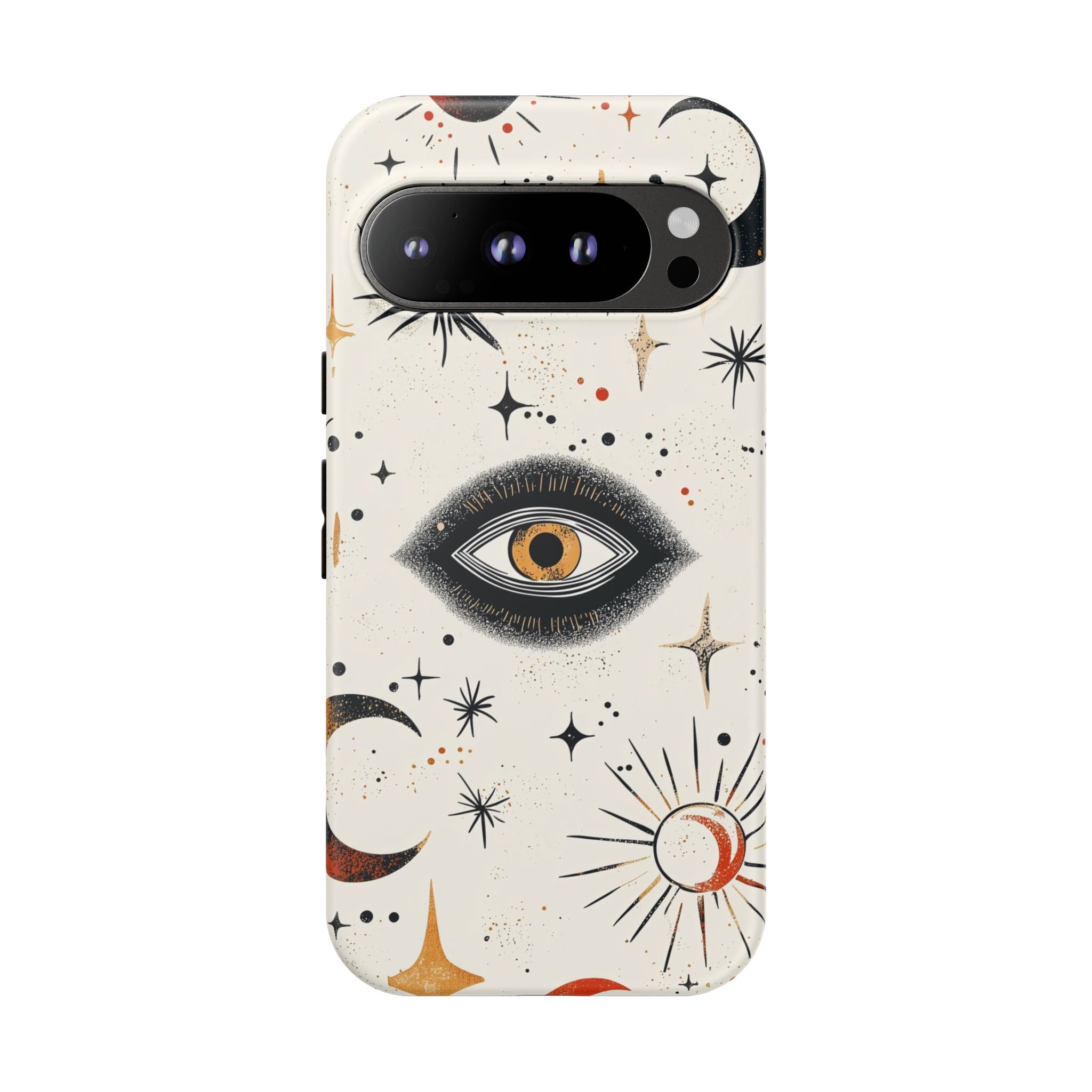 Mystic Eye Google Pixel Case | Celestial Moon & Star