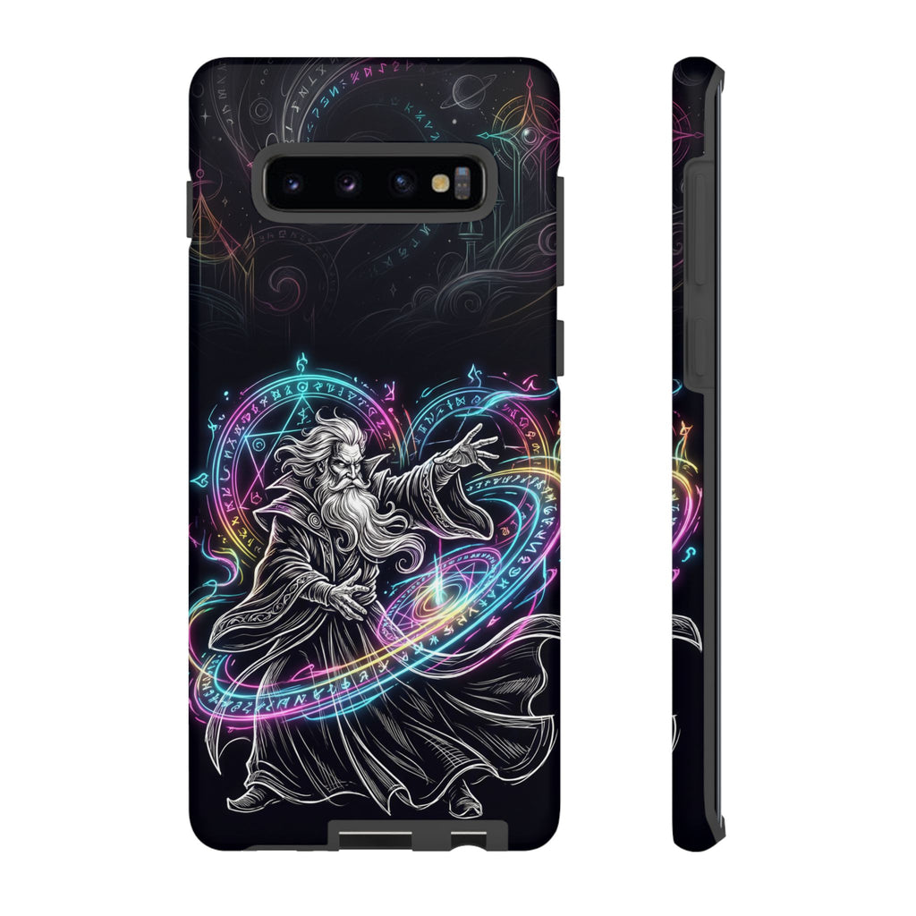 Neon Spell Art Wizard Magic Samsung Galaxy Phone Case