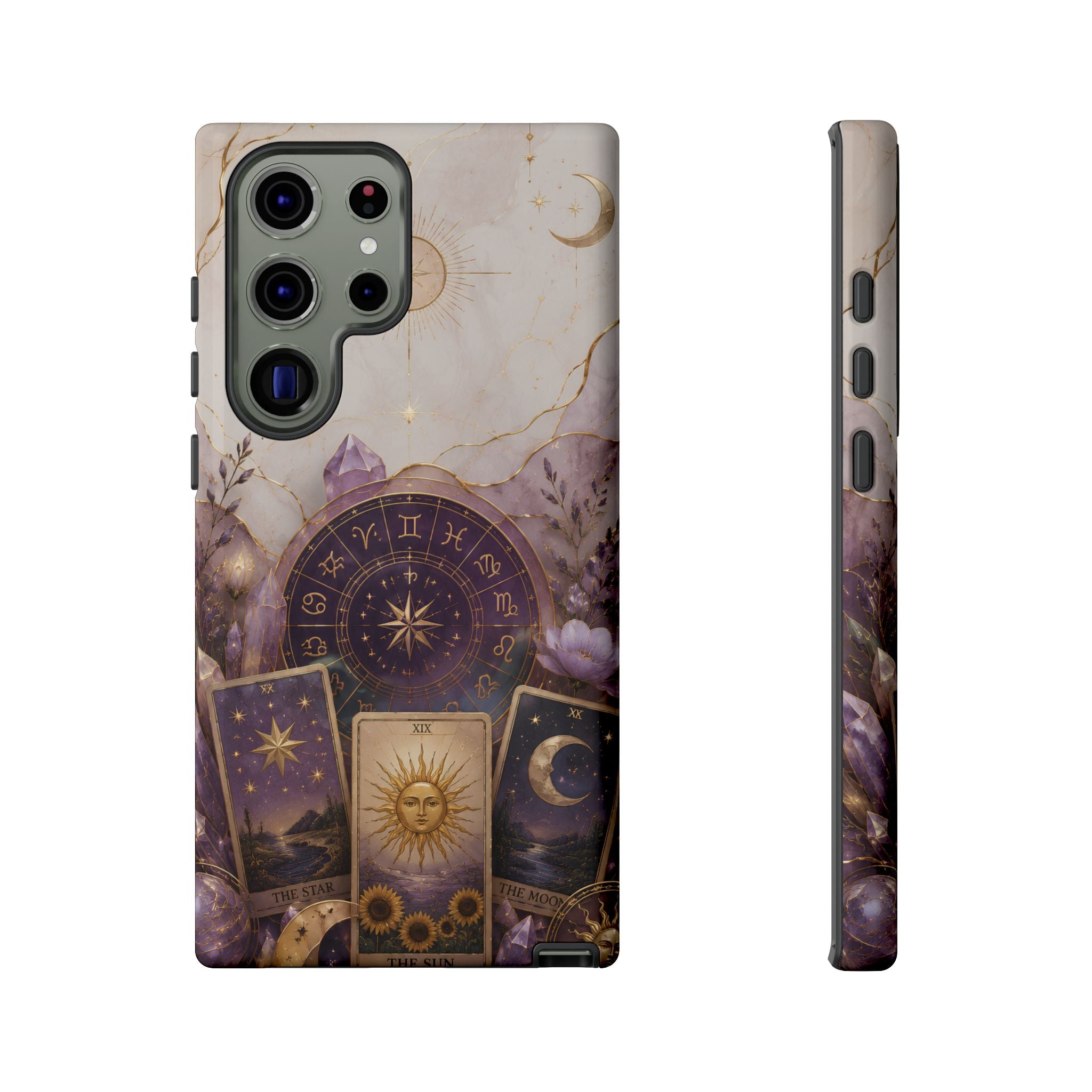 Tarot Samsung Galaxy Phone Case | Celestial Crystal Astrology Phone Case