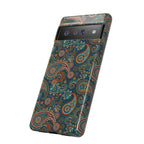 Batik Vibrant Paisley Protective Tough Google Pixel Case
