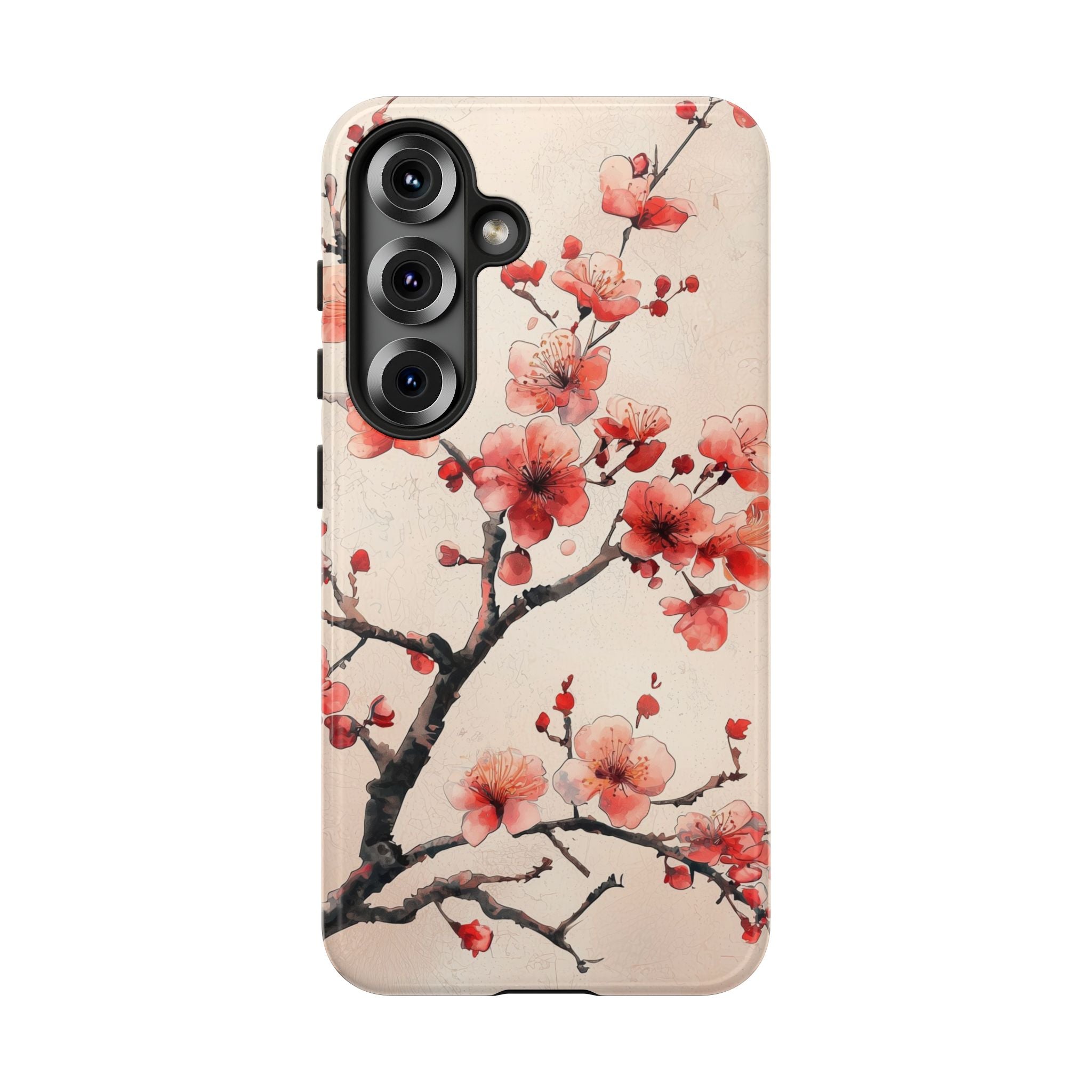 Cherry Blossom Samsung Galaxy Phone Case | Pink Blossom Branch Design
