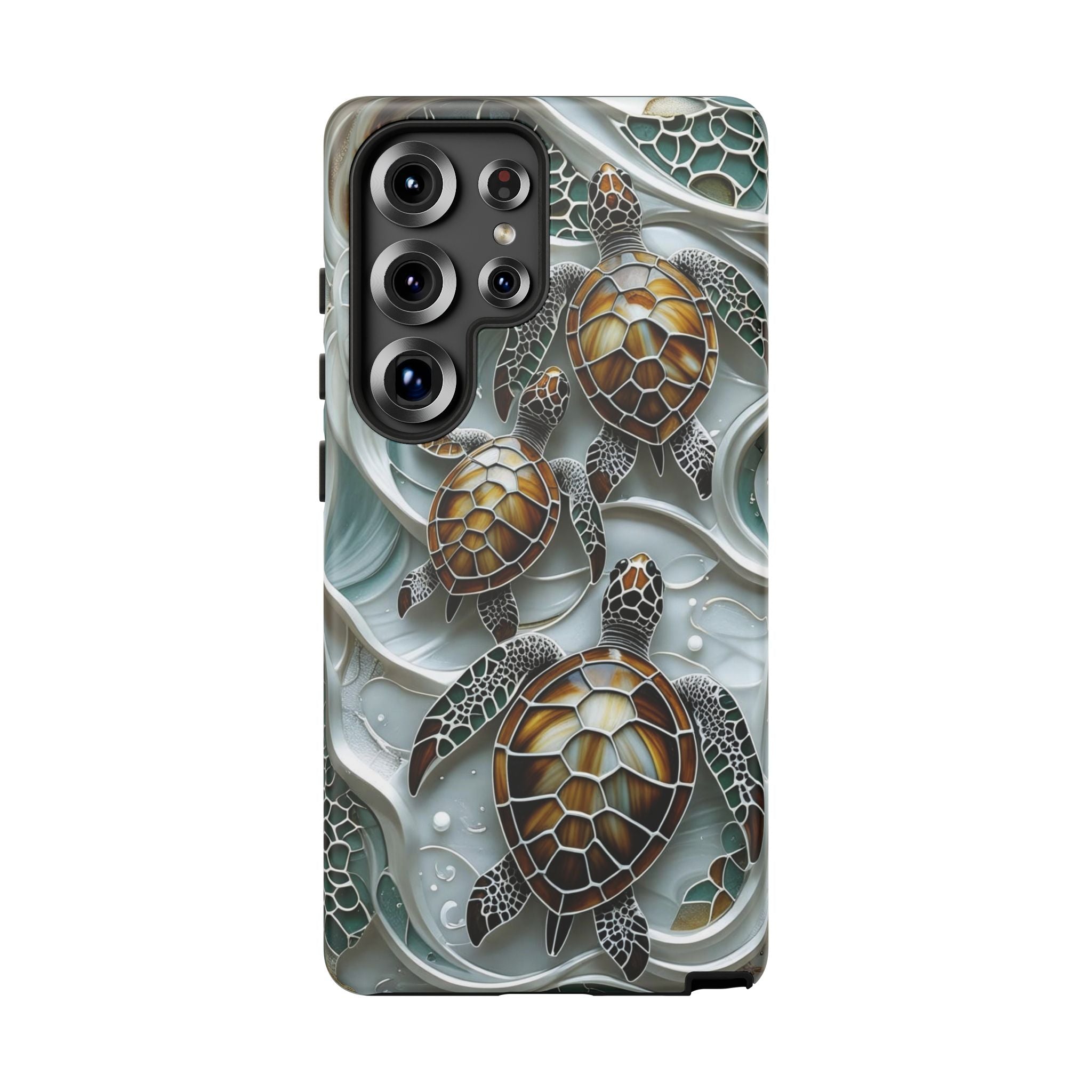 Sea Turtle Samsung Galaxy Case — Ocean Waves Protective Cover