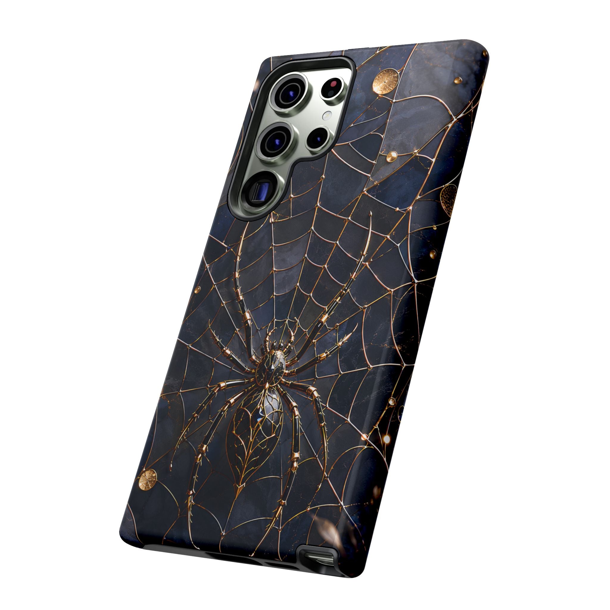 Gothic Spiderweb Samsung Galaxy Phone Case | Dark Academia Cover