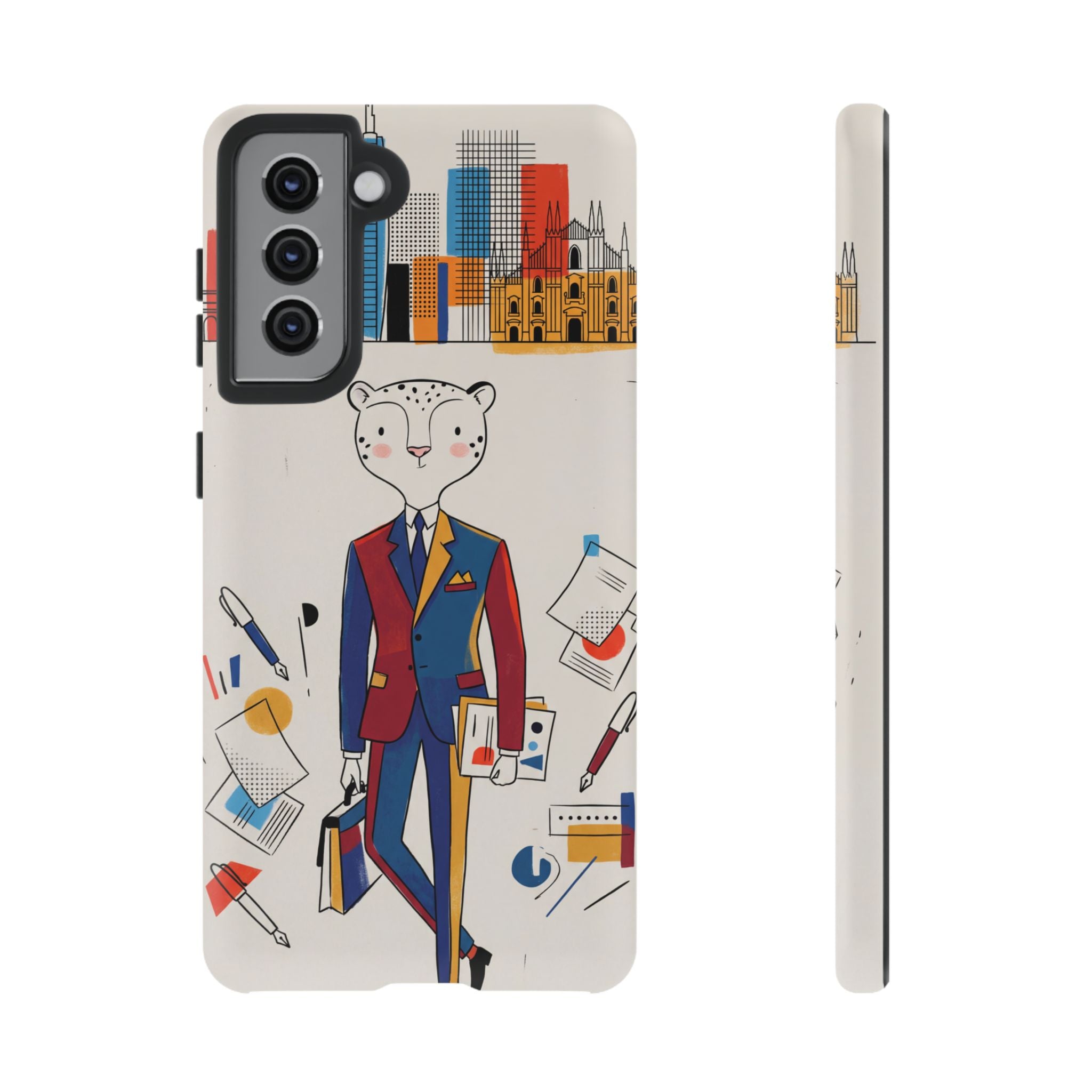 Leopard Executive Samsung Galaxy Phone Case