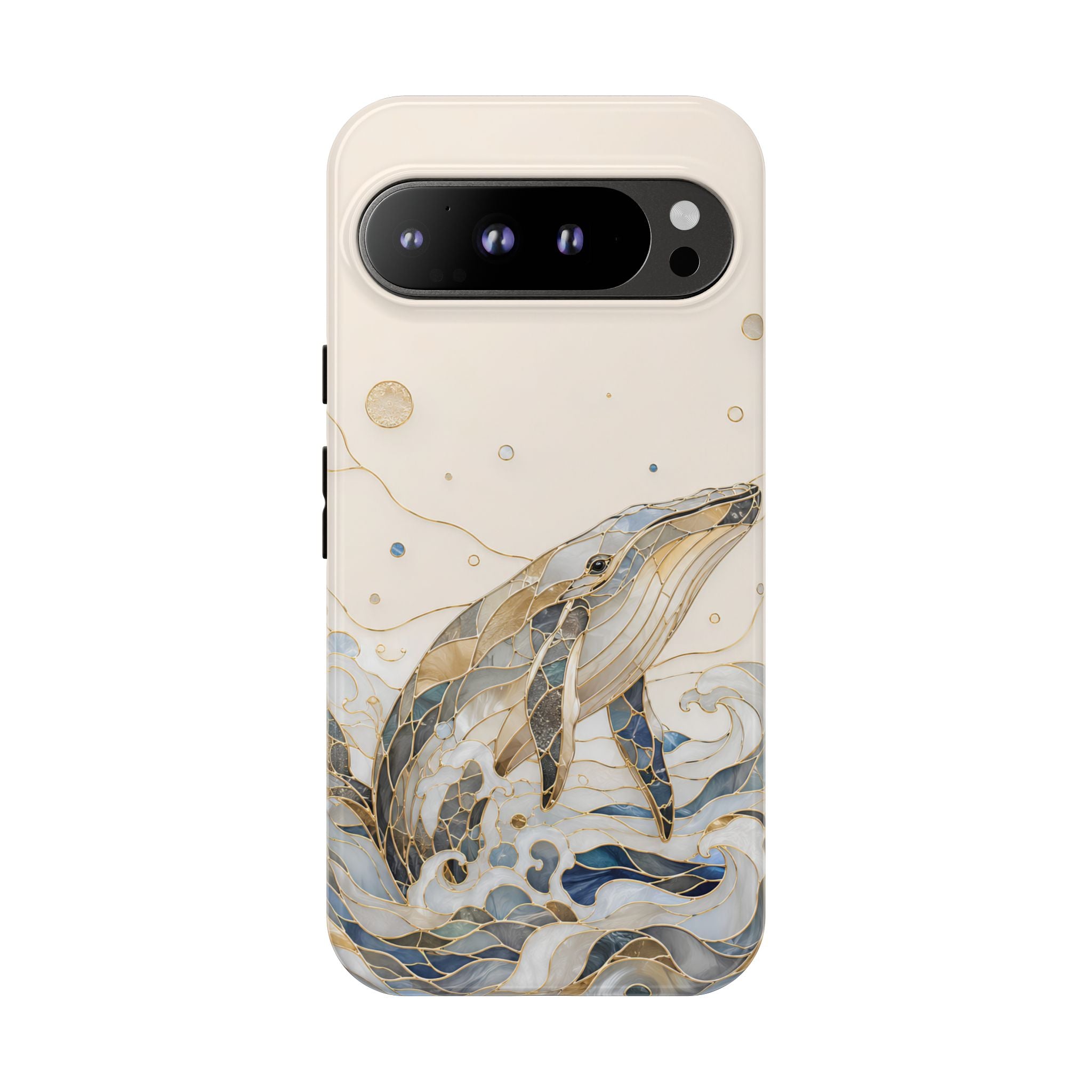 Stained Glass Whale Google Pixel Phone Case | Ocean iPhone Case