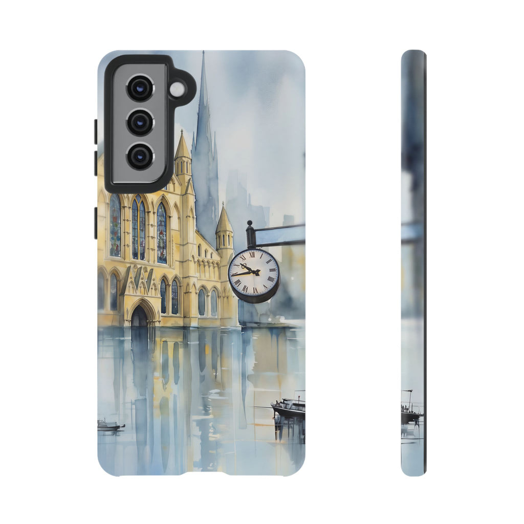 Custodia per telefono Samsung Galaxy York Rotary Clock Heritage