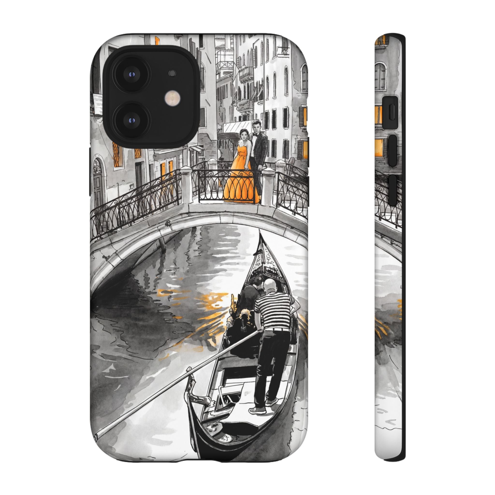 Venice Gondola iPhone Case | Romantic Canal Scene Protective Case