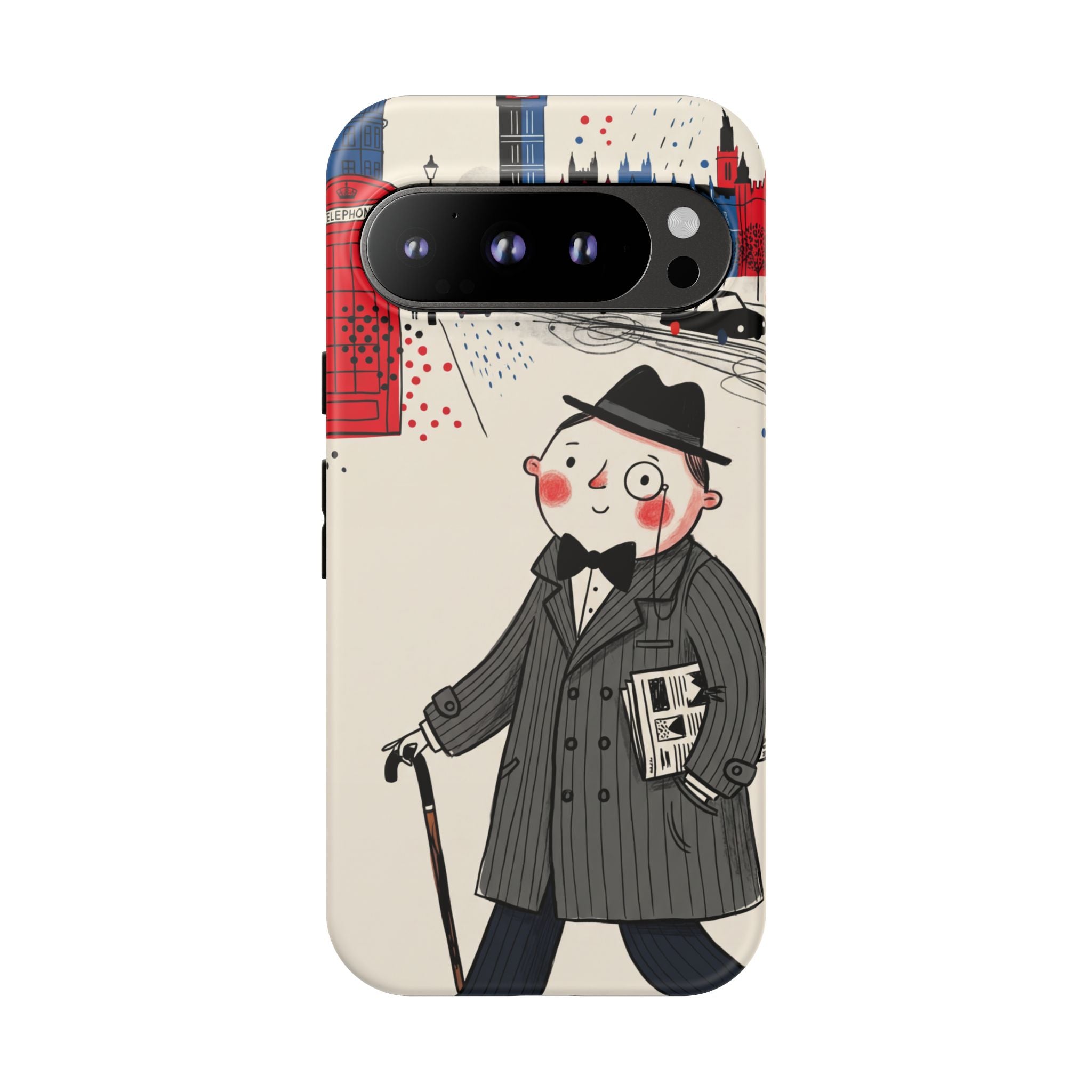 Detective in London Google Pixel Phone Case