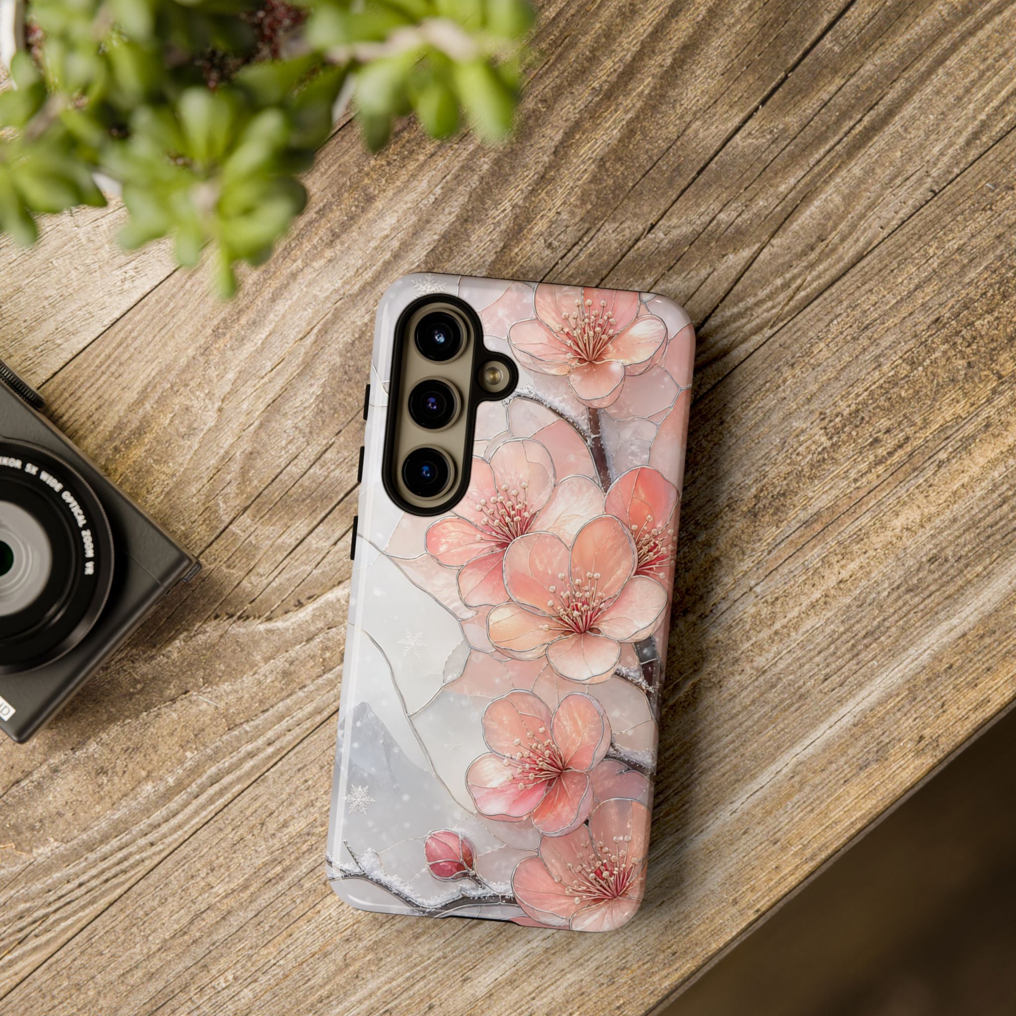 Cherry Blossom Samsung Galaxy Phone Case | Pink Floral Phone Case