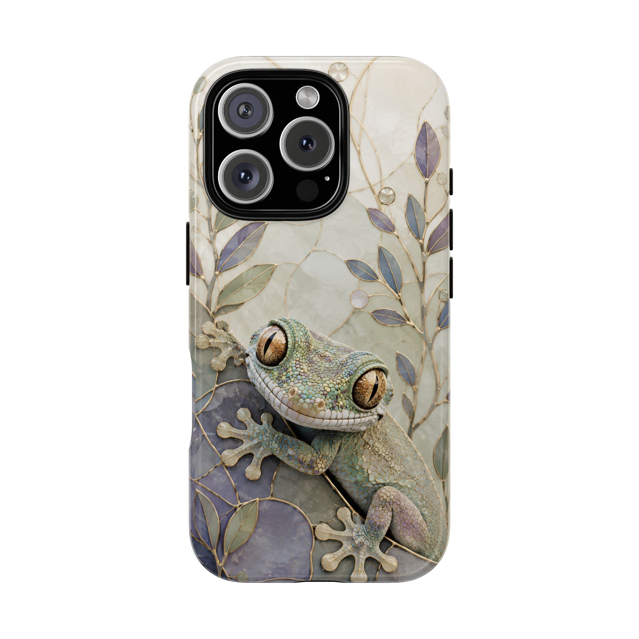 Tree Frog iPhone Case | Stained Glass Frog Cover