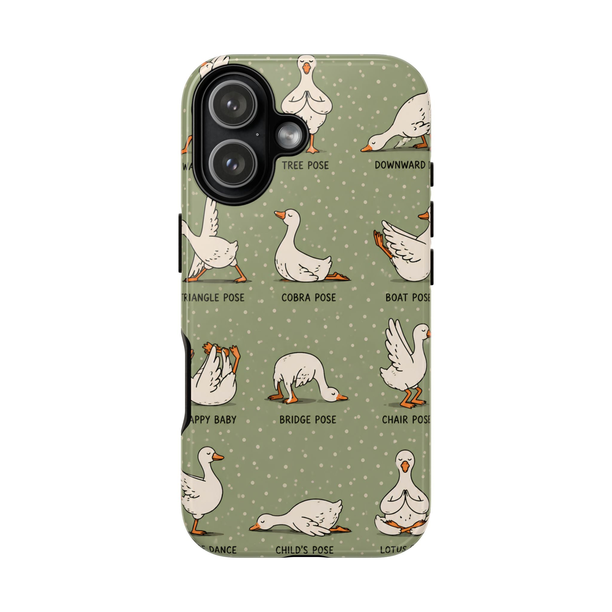 Yoga Goose iPhone Case | Funny Goose Yoga Cover